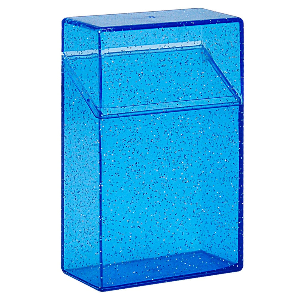 Glittery Crystal Case for 24pcs King Size 84mm Cigarettes Tobacco Smoking Storage Box